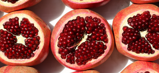 Fresh vegetables and fruits on white background.